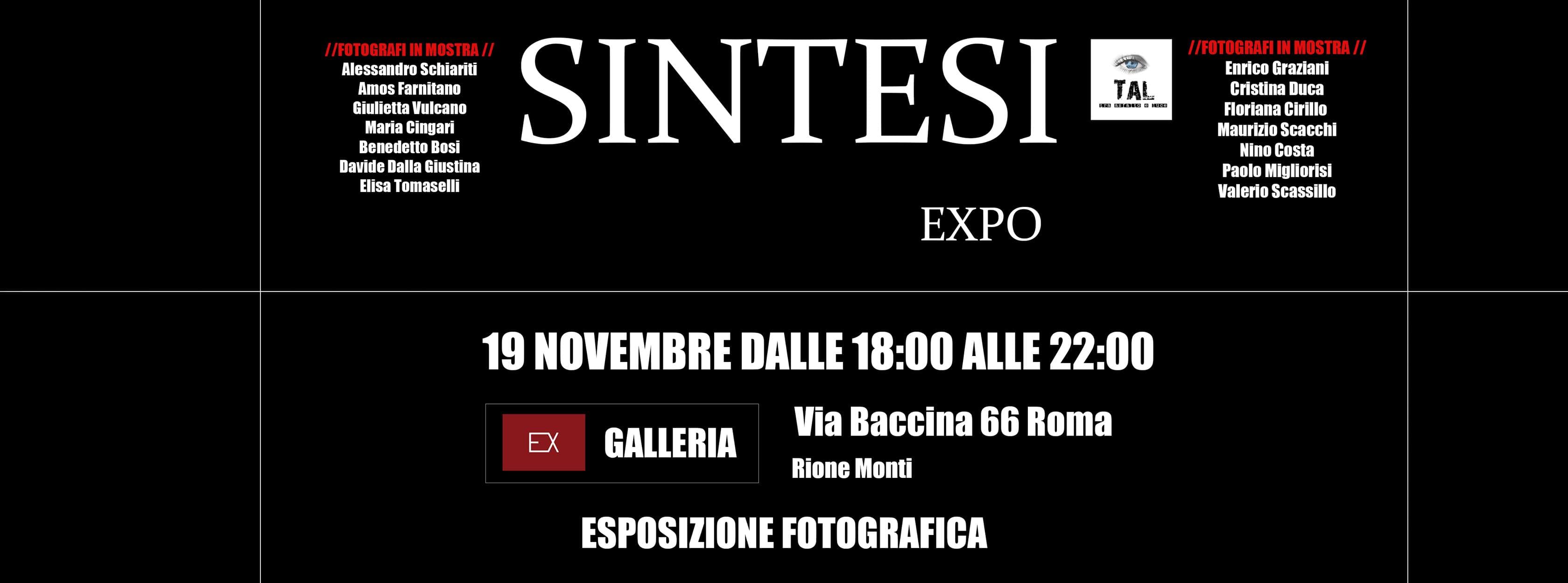 "Sintesi" Mostra fotografica