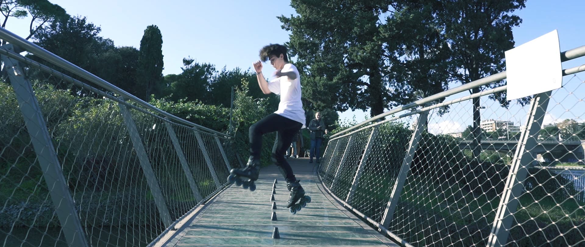 Freestyle Skating in EUR Rome